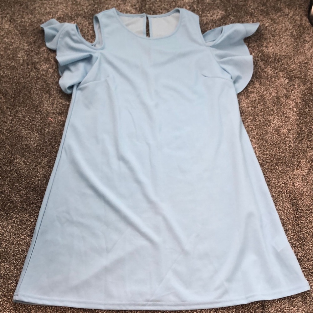 Light blue spring dress- worn once